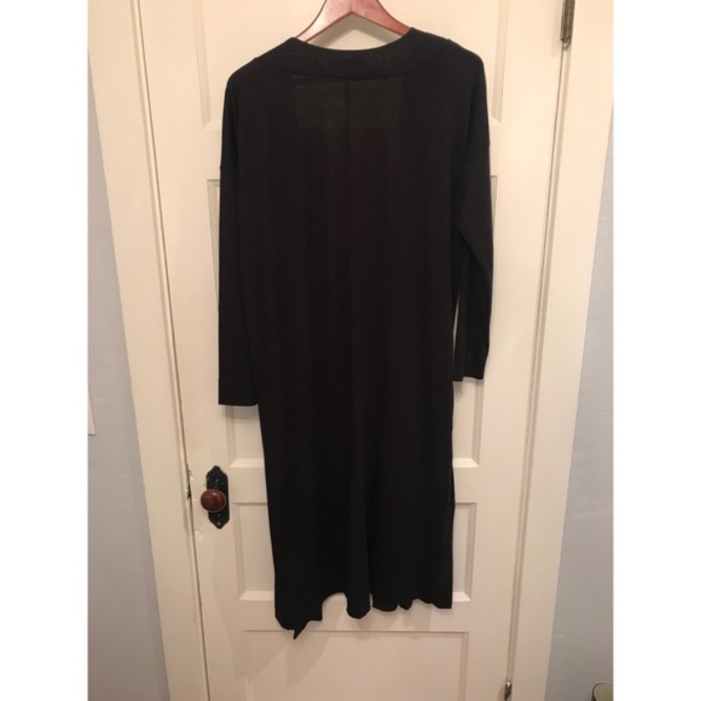 NWT LOFT Knit Duster in Black XXL - Picture 3 of 7